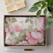 Oud boeket met rozen tissuepapier (Geschenk)