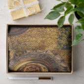 Oud Boerderij tractor  deklaagpapier Tissuepapier (Geschenk)