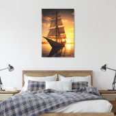 Oud botadoek afdrukken (Insitu (Slaapkamer))