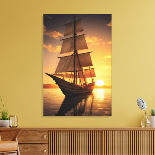 Oud botadoek afdrukken (Insitu (Woonkamer))