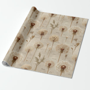Oud botanisch bloempatroon (10) cadeaupapier