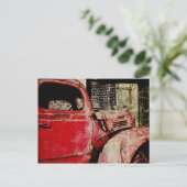 oud briefkaart (Staand voorkant)