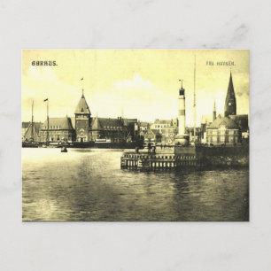 Oud Briefkaart - Aarhus, Denemarken