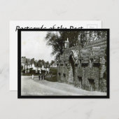 Oud Briefkaart - Abington, Northampton (Voorkant / Achterkant)