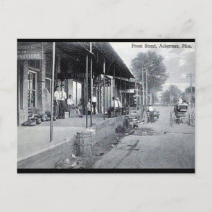 Oud Briefkaart - Ackerman, Mississippi