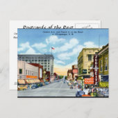 Oud Briefkaart - Albuquerque, New Mexico, Verenigd (Voorkant / Achterkant)