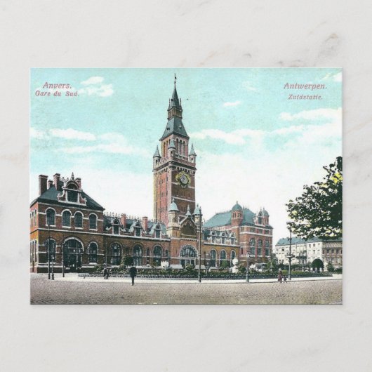 Oud Briefkaart - Antwerpen/Anvers, België (Voorkant)