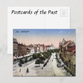 Oud Briefkaart - Arad, Roemenië. (Voorkant / Achterkant)