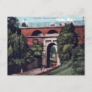 Oud Briefkaart - Archway, Highgate, Londen