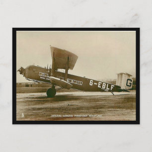 Oud Briefkaart - Armstrong Whitworth "Argosy"