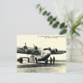 Oud Briefkaart - Armstrong-Whitworth Plane (Staand voorkant)