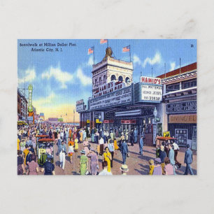 Oud Briefkaart - Atlantic City, New Jersey, VS