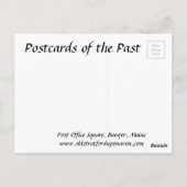 Oud Briefkaart - Bangor, Maine (Achterkant)