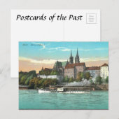 Oud Briefkaart - Bazel, Zwitserland (Voorkant / Achterkant)