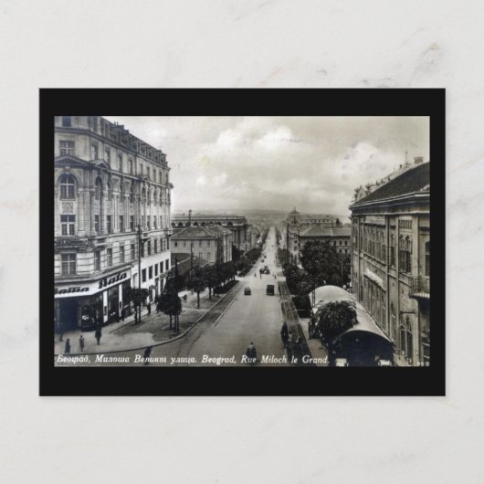 Oud Briefkaart - Belgrado 1928 (Voorkant)