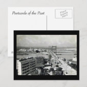 Oud Briefkaart - Belgrado, Koning Alexander Bridge (Voorkant / Achterkant)