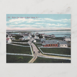Oud Briefkaart - Block Island, Rhode Island