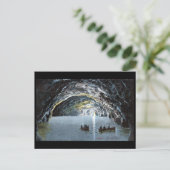 Oud Briefkaart - Blue Grotto, Capri, Italië (Staand voorkant)