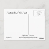 Oud Briefkaart - Boedapest (Achterkant)