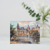 Oud Briefkaart - Boedapest, Hongarije (Staand voorkant)