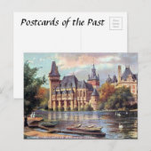Oud Briefkaart - Boedapest, Hongarije (Voorkant / Achterkant)