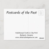 Oud Briefkaart - Boedapest, Hongarije (Achterkant)