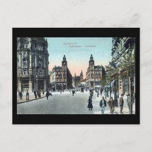 Oud Briefkaart - Boedapest, Hongarije, 1908