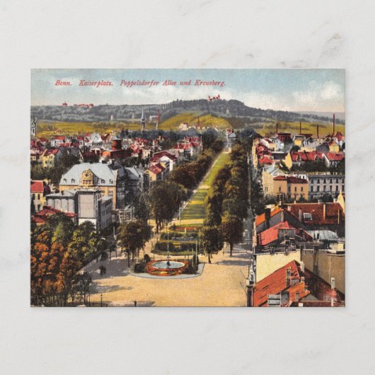 Oud Briefkaart - Bonn, Duitsland (Voorkant)