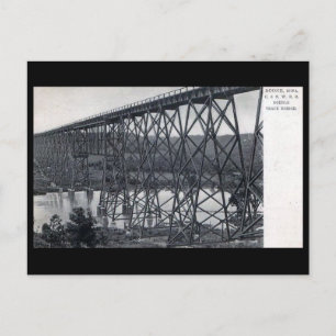 Oud Briefkaart - Boone, Iowa, Verenigde Staten