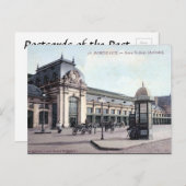 Oud Briefkaart - Bordeaux, Frankrijk (Voorkant / Achterkant)