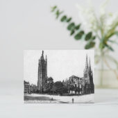 Oud Briefkaart - Bordeaux, Frankrijk (Staand voorkant)