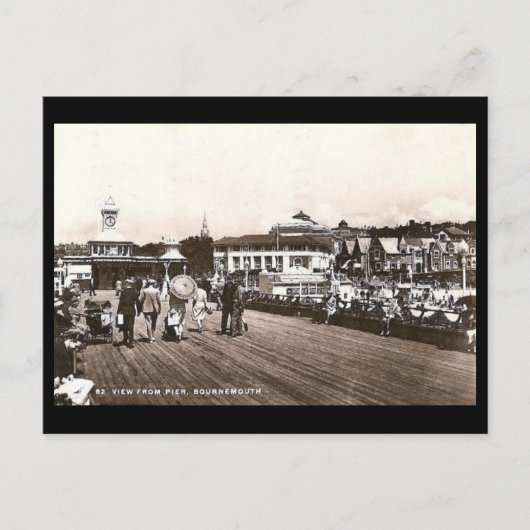 Oud Briefkaart - Bournemouth Pier (Voorkant)