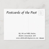 Oud Briefkaart - Bristol, Connecticut, VS (Achterkant)