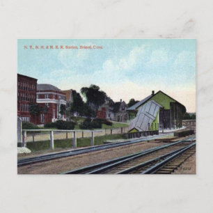 Oud Briefkaart - Bristol, Connecticut, VS