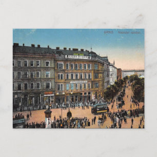 Oud Briefkaart - Brno , Tsjechië