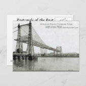 Oud Briefkaart - Brug voor breedband en loopgraan (Voorkant / Achterkant)