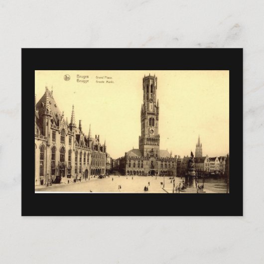 Oud Briefkaart, Brugge Briefkaart (Voorkant)