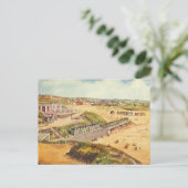 Oud Briefkaart - Bude, Cornwall (Staand voorkant)