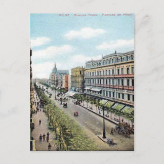 Oud Briefkaart - Buenos Aires, Argentinië