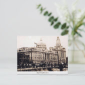 Oud Briefkaart - Bund, Shanghai, China (Staand voorkant)