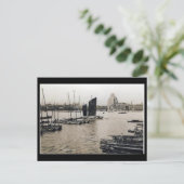 Oud Briefkaart - Bund, Shanghai, China (Staand voorkant)