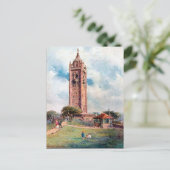 Oud Briefkaart - Cabot Tower, Bristol (Staand voorkant)