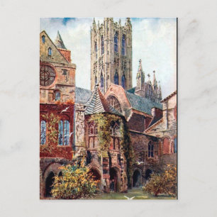 Oud Briefkaart - Canterbury Cathedraal