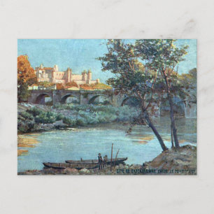 Oud Briefkaart - Carcassonne, Aude, Frankrijk