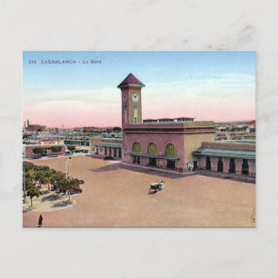 Oud Briefkaart - Casablanca, Marokko
