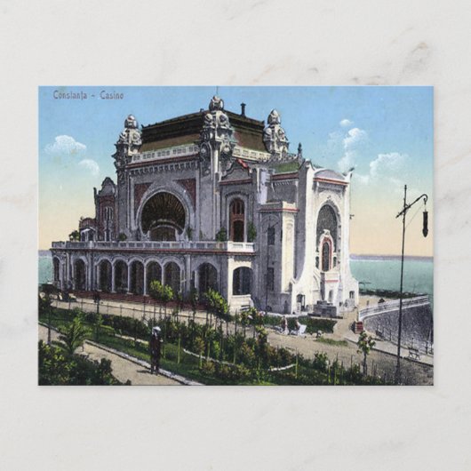 Oud Briefkaart - Casino, Constanta, Roemenië (Voorkant)