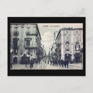Oud Briefkaart - Catania, Sicilië