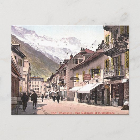 Oud Briefkaart - Chamonix, Haute Savoie (Voorkant)