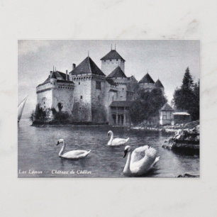 Oud Briefkaart - Château de Chillon, Zwitserland