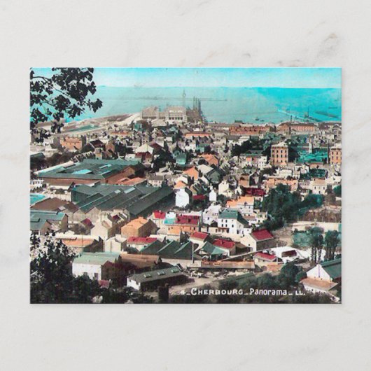 Oud Briefkaart - Cherbourg, Manche (Voorkant)